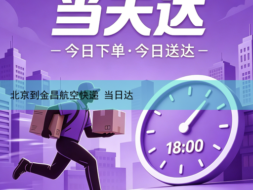 北京到金昌航空快递 当日达