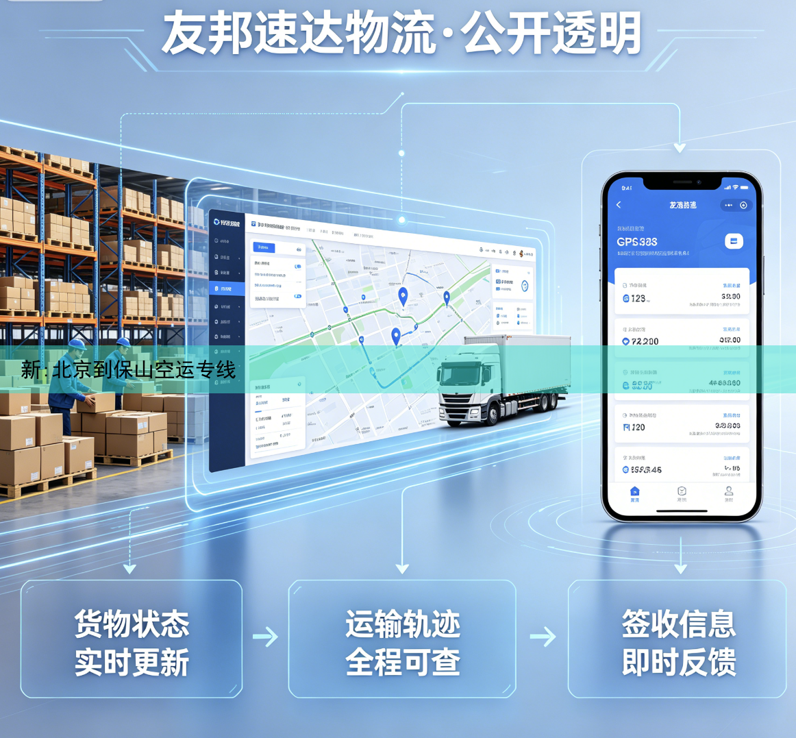 新:北京到保山空运专线