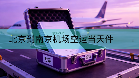 北京到南京机场空运当天件